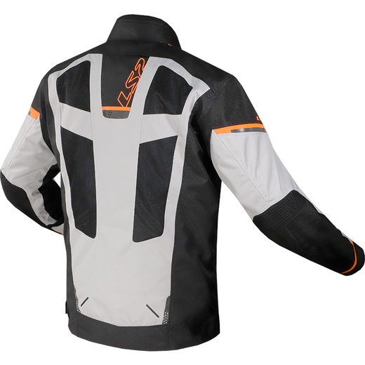 LS2 SCOUT MAN JACKET BLACK GREY ORANGE