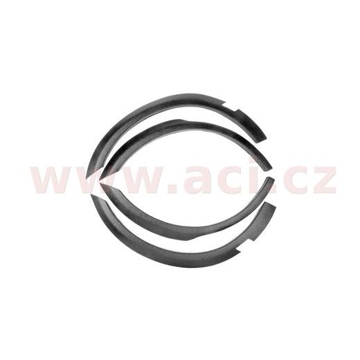 SADA PLASTOVÝCH LEMŮ BLATNÍKŮ (SEDAN- ŠIROKÝ) 4 KS