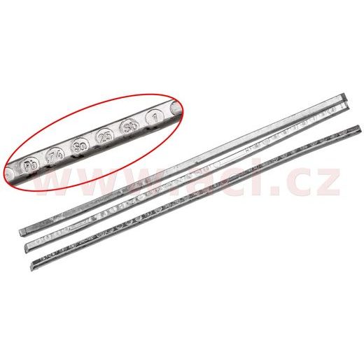 TYČOVÝ CÍN PRO KAROSÁŘSKÉ ÚČELY, 3 TYČKY PO 250 G, 74 % OLOVO, 25 % CÍN, 1 % ANTIMON