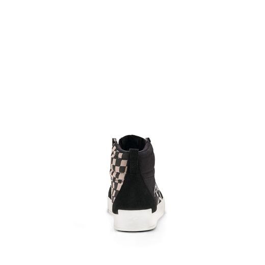 TOPÁNKY RIDE-63 CANVAS, ALPINESTARS (ČERNÁ/SVĚTLE ŠEDÁ/ŠACHOVNICOVÝ VZOR) 2026