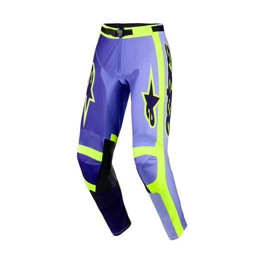 NOHAVICE RACER PORTL, ALPINESTARS (FIALOVÁ/ŽLUTÁ FLUO) 2026