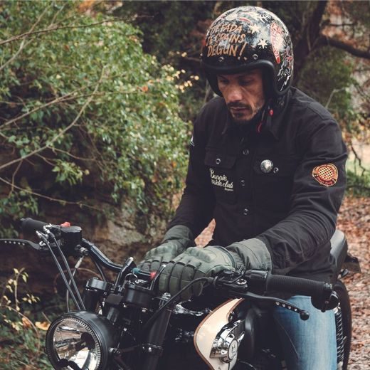 RUKAVICE COMMAND GTX, RACER (ČIERNA)