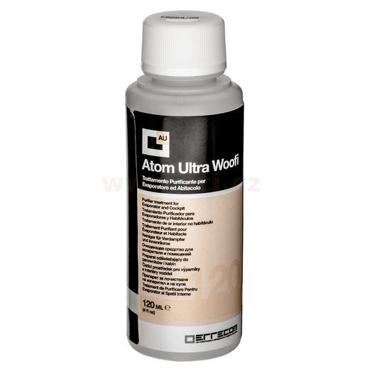 NÁPLŇ DO ULTRAZVUKÉVÉHO ODPAŘOVAČE ATOM ULTRA, WOOFI - PROTI ZÁPACHU ZE ZVÍŘAT 120 ML