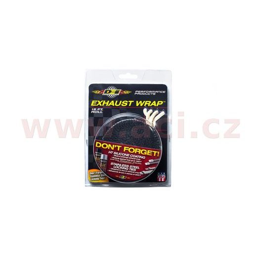 DEI DESIGN ENGINEERING TERMOIZOLAČNÍ PÁSKA NA VÝFUKY, ČERNÁ, ŠÍŘKA 50 MM, DÉLKA 4,5 M