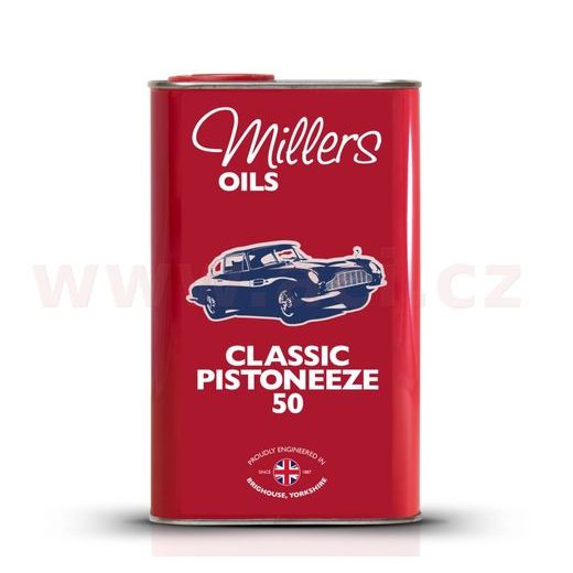 MILLERS OILS MOTOROVÝ OLEJ MINERÁLNE MIERNE ADITIVOVANÝ CLASSIC PISTONEEZE 50 1L