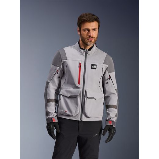 BUNDA MAXDURA DRYSTAR XF, ALPINESTARS (SVETLE ŠEDÁ/TMAVĚ ŠEDÁ) 2026