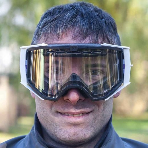 OKULIARE ARIETE 8K ENDURO 14960-EOV DOUBLE CLEAR LENS ORANŽOVÁ