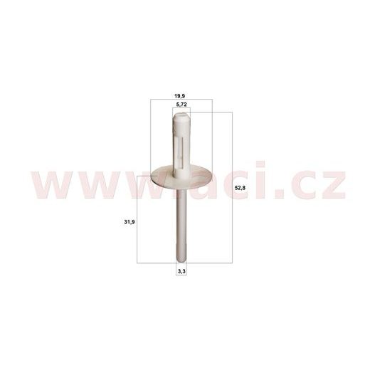 PLASTOVÝ NÝTEK (SADA 5 KS)