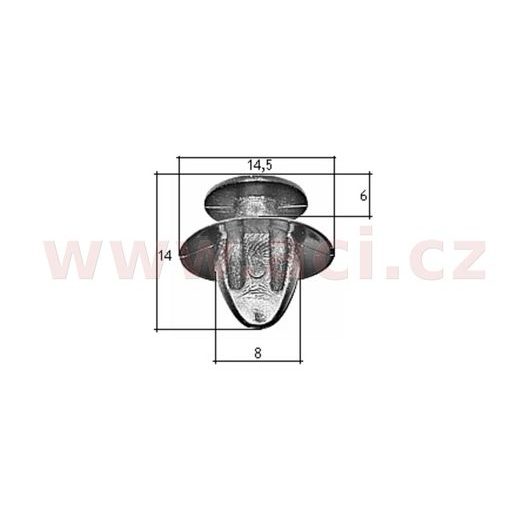 PLASTOVÁ PŘÍCHYTKA (SADA 5 KS)