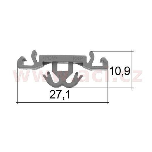 PLASTOVÁ PŘÍCHYTKA (SADA 10 KS)