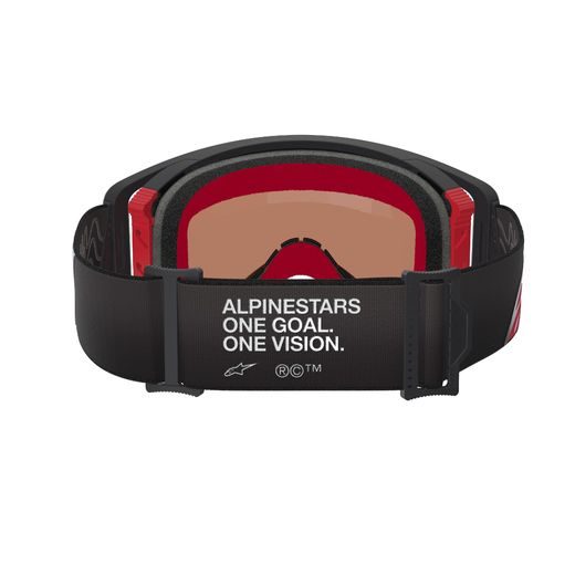 OKULIARE SUPERTECH CORP, ALPINESTARS (ČERNÁ/ČERVENÁ, ZRKADLOVÉ STRIEBORNÉ PLEXI) 2026