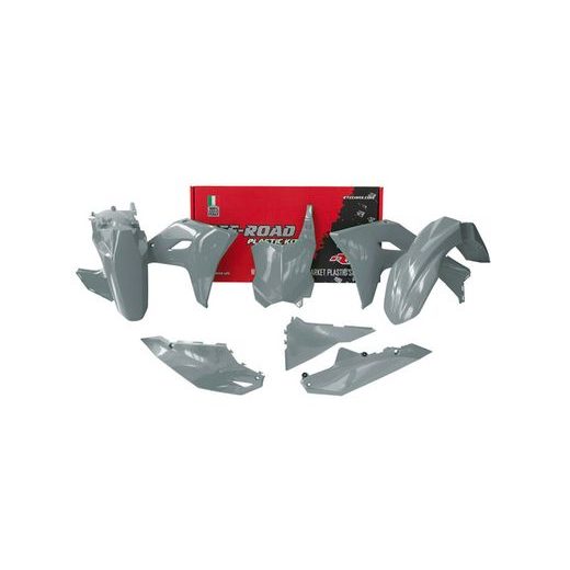 SADA PLASTOV KAWASAKI, RTECH (ŠEDÁ, 5 DIELOV)