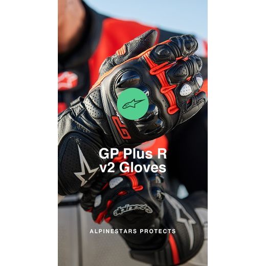 RUKAVICE GP PLUS R 2, ALPINESTARS (ŠEDÁ/ČERNÁ/ŽLUTÁ FLUO/ČERVENÁ FLUO/BÍLÁ)