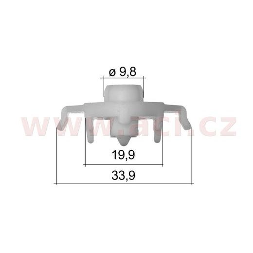 PLASTOVÁ PŘÍCHYTKA (SADA 5 KS)