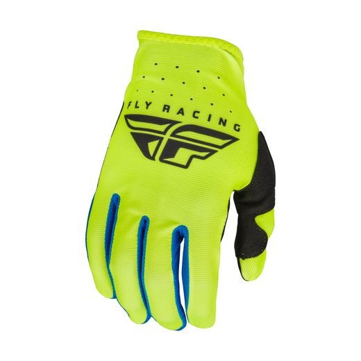 RUKAVICE LITE, FLY RACING - USA 2023 (HI-VIS/ČERNÁ)