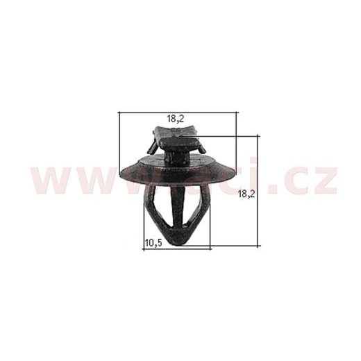 PLASTOVÁ PŘÍCHYTKA (SADA 10 KS)