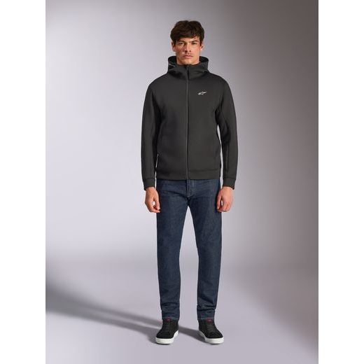 MIKINA CYPHER HOODIE, ALPINESTARS (ČIERNA)