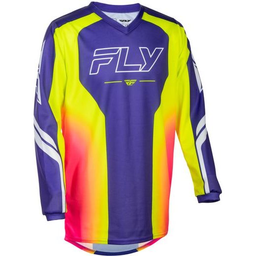 DRES F-16 RAZE, FLY RACING - USA DETSKÉ (FIALOVÁ/ČERVENÁ/ŽLUTÁ)