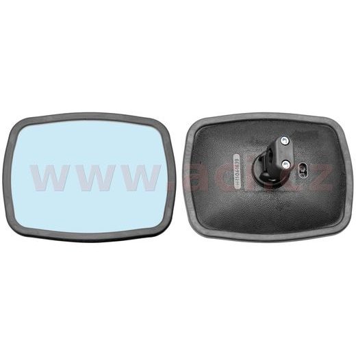 UNIVERZÁLNÍ ZPĚTNÉ ZRCÁTKO 170 X 210 MM, OTVOR PRO UCHYCENÍ 18 MM, RÁDIUS 2000