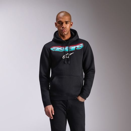MIKINA ELLIPSOID HOODIE, ALPINESTARS (ČIERNA)
