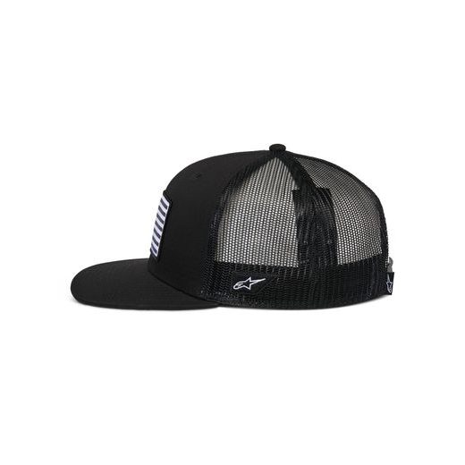 ŠILTOVKA FLAG FLAT, ALPINESTARS (ČERNÁ/ČERNÁ)