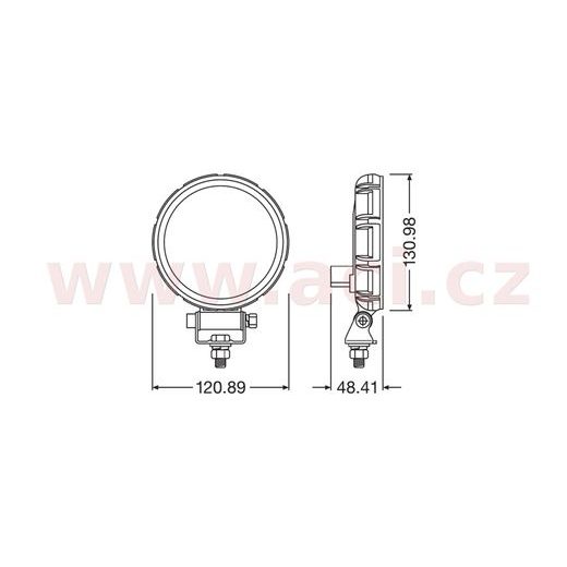 SVĚTLO ZPÁTEČKY OSRAM LEDRIVING REVERSING LEDDL108-WD
