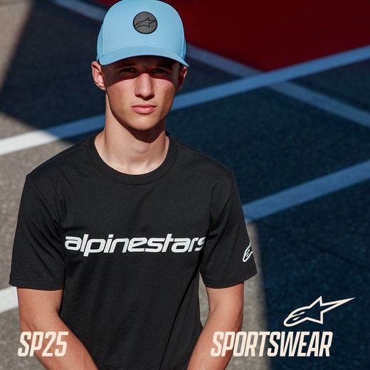 TRIKO LINEAR WORDMARK 2.0 CSF, ALPINESTARS (ČERNÁ/BÍLÁ)