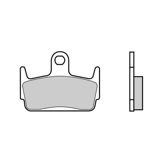 BRZDOVÉ OBLOŽENIE BREMBO 07016 CC SCOOTER