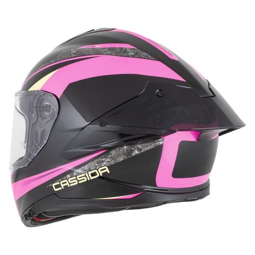 PRILBA INTEGRAL GTS 2.1 MEGA, CASSIDA (ČERNÁ/RŮŽOVÁ/BÍLÁ/VANILKOVÁ) PLEXI S PRÍPRAVOU PRE PINLOCK 2026