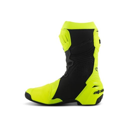 TOPÁNKY SUPERTECH R VENTED, ALPINESTARS (ŽLTÁ FLUO/ČERNÁ, PERFOROVANÁ OBŠÍVKA) 2026