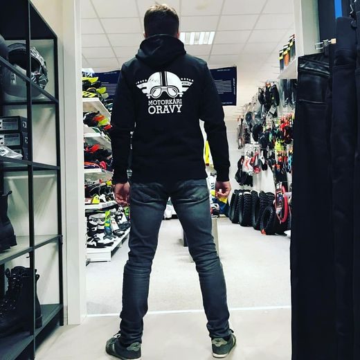 MIKINA MOTORKÁRI ORAVY S KAPUCOU, PÁNSKA