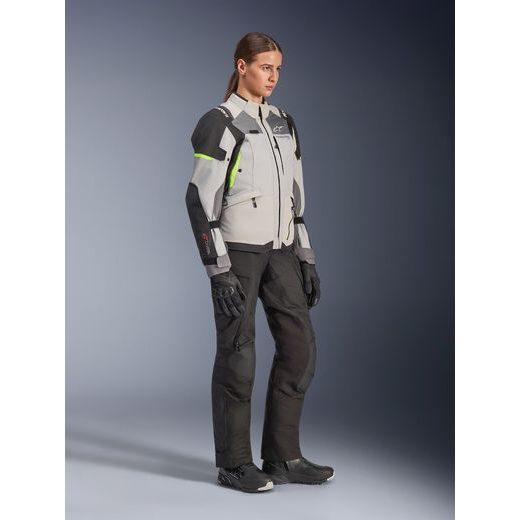 BUNDA STELLA ANDES V4 DRYSTAR, ALPINESTARS, DÁMSKA (TMAVO ŠEDÁ/SVĚTLE ŠEDÁ/ČERNÁ/ŽLUTÁ FLUO) 2026