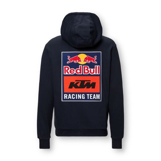 MIKINA BACKPRINT, RED BULL KTM, (TMAVO MODRÁ)