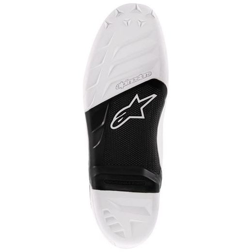 PODRÁŽKY PRE TOPÁNKY TECH 7 2014 A NOVĚJŠÍ, ALPINESTARS (ČERNÉ/BÍLÉ, PÁR)