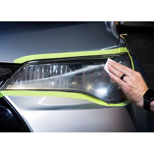 MEGUIAR'S QUIK SOLUTIONS HEADLIGHT RESTORATION KIT KOMPLETNÉ SADA NA RENOVÁCIU SILNĚ POŠKOZENÝCH SVETIEL