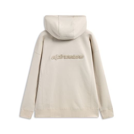 MIKINA EMERGENT OVERSIZED HOODIE, ALPINESTARS (BIELA OFF WHITE)