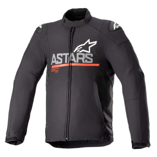 BUNDA SMX WATERPROOF, ALPINESTARS (ČERNÁ/TMAVĚ ŠEDÁ/ČERVENÁ) 2024