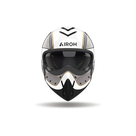 PRILBA J110 COMMAND, AIROH (LESKLÁ ŠEDÁ) 2025