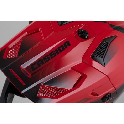 PRILBA CROSS CUP 2 NAPA, CASSIDA (ČERVENÁ PERLEŤ/PURPUROVÁ/ČERNÁ) 2026