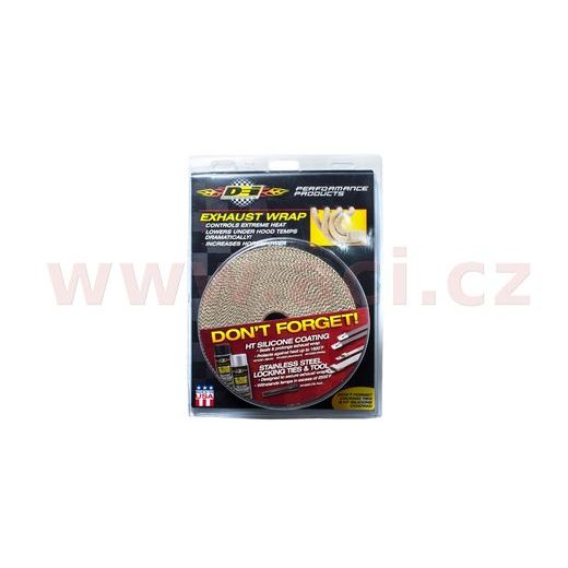 DEI DESIGN ENGINEERING TERMOIZOLAČNÍ PÁSKA NA VÝFUKY, SVĚTLE HNĚDÁ, ŠÍŘKA 50 MM, DÉLKA 15 M