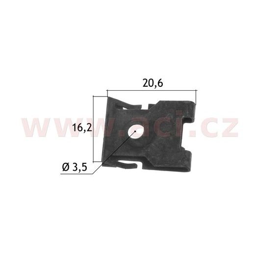 KOVOVÁ PŘÍCHYTKA (SADA 10 KS)