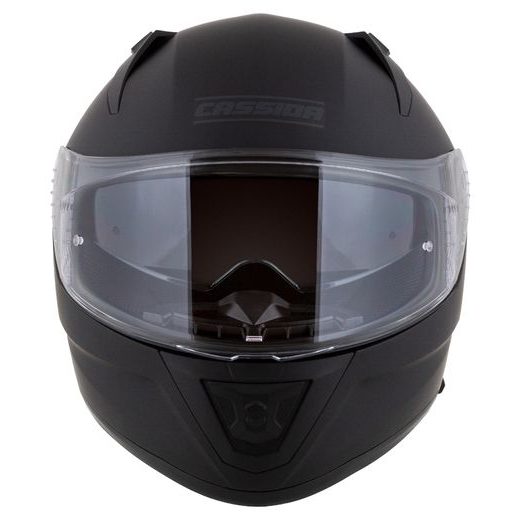 PRILBA AERO SOLID, CASSIDA (ČIERNA MATNÁ/ŠEDÁ) 2026