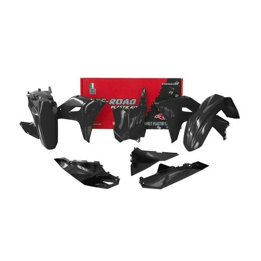 SADA PLASTOV KAWASAKI, RTECH (ČIERNA, 5 DIELOV)