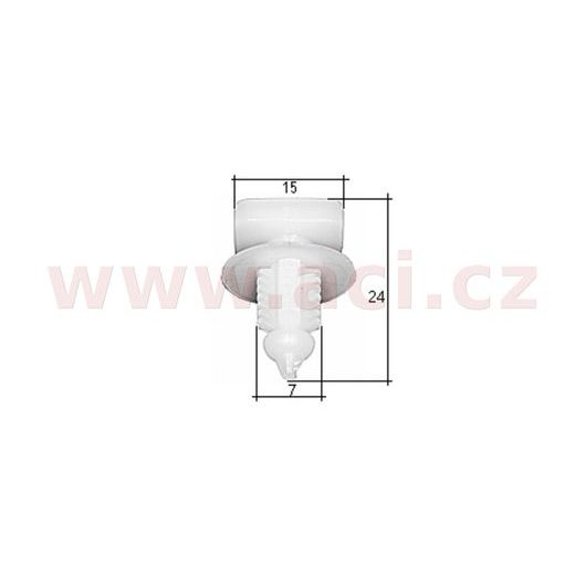 PLASTOVÁ PŘÍCHYTKA (SADA 10 KS)