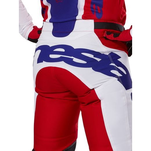 NOHAVICE RACER VEIL, ALPINESTARS (ČERVENÁ/BÍLÁ) 2025