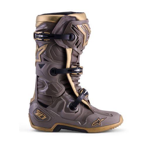 TOPÁNKY TECH 10 LIMITOVANÁ EDÍCIA AIR GOLD, ALPINESTARS (HNĚDÁ/ZLATÁ) 2026