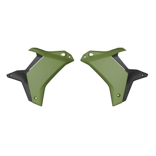 SPOJLERY CHLADIČA YAMAHA TENERE, RTECH (ZELENÁ NAVY,ČERNÁ, PÁR)