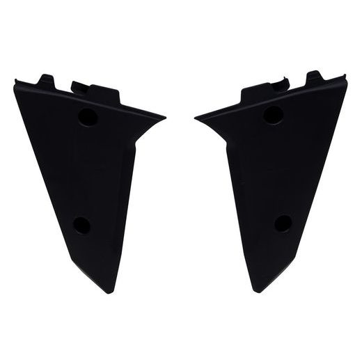 SPODNÝ DIEL SPOJLEROV CHLADIČA HUSQVARNA, RTECH (ČIERNY, PÁR)
