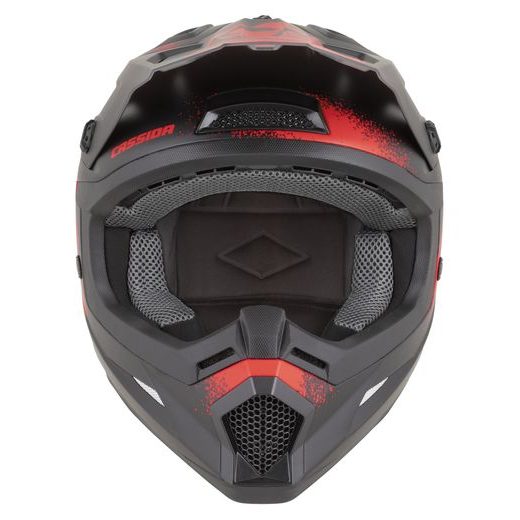 PRILBA CROSS CUP 2 CREW, CASSIDA (ČIERNA MATNÁ/ČERVENÁ) 2026