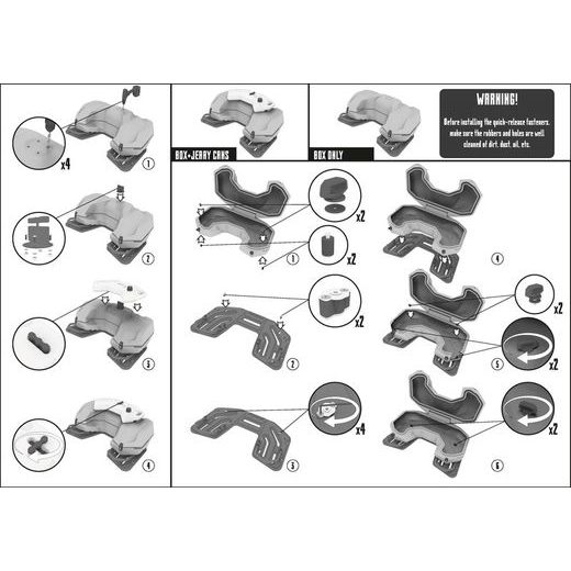 PREDNÝ KUFOR TESSERACT PRE SEGWAY SNARLER